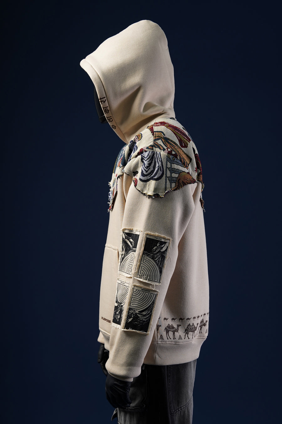 Human Jacquard Hoodie
