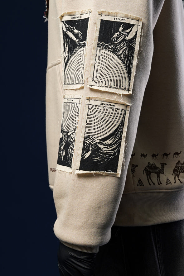 Human Jacquard Hoodie